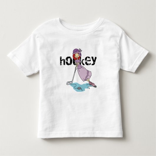 Girl Hockey Player T - Shirt und Geschenke (Vorderseite)