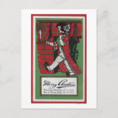 Girl Holding Doll und Candlestick Postkarte (Vorderseite)