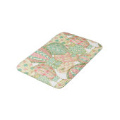 Girl Hot Air Balloons Muster Badematte (Schrägansicht)