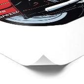 Girl Hot Dream Roads Fotodruck (Ecke)