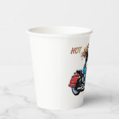 Girl Hot Dream Roads Pappbecher (Rechts)