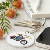 Girl Hot Dream Roads Schlüsselanhänger (Vorderseite rechts)