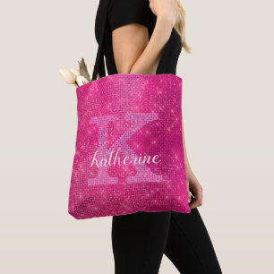 Girl-Hot-Pink-Glitzer-Synonym Tasche