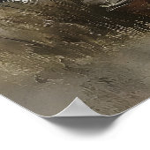 Girl Hugs Goose Love Printable, Rustic Cottagecore Poster (Ecke)