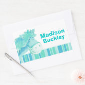 Girl id full name aqua pony Sticker (Umschlag)