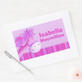 Girl id full name Pink Pony Pferd Aufkleber (Umschlag)