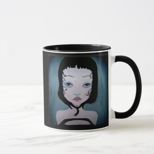 Girl in black mugg tasse (Rechts)