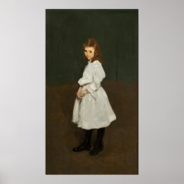 Girl in White - George Bellows Fine Art Poster
