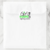 Girl Interrupted 2 Lyme disease Runder Aufkleber (Tasche)
