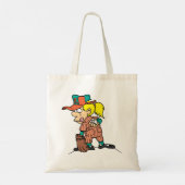 Girl-Juckreiz im Baseball-Totenbeutel Tragetasche (Rückseite)