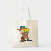 Girl-Juckreiz im Baseball-Totenbeutel Tragetasche (Vorne)