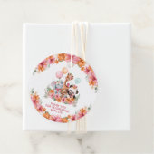 Girl Jungle Safari Geschenkanhänger (Beispiel)