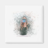 Girl-Kamera Magnet (Vorne)