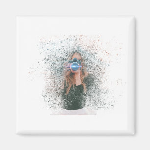 Girl-Kamera Magnet