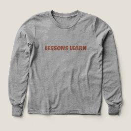 Girl/Kids Energy Flow Lessons Learn Long Sleeve