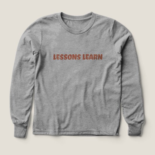 Girl/Kids Energy Flow Lessons Learn Long Sleeve  (Design Vorderseite)
