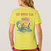 Girl/Kids Energy Flow Lessons Learn T Shirt (Rückseite)