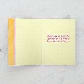 Girl Kindergeburtstag Party danke Karte (Innenseite)