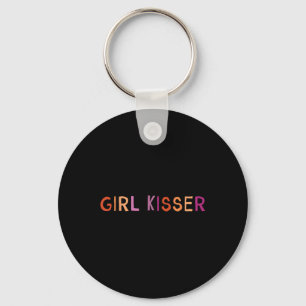 Girl Kisser Lesbian Lgbtq Schlüsselanhänger