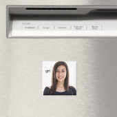 Girl Kühlschrank Magnet (In Situ (Geschirrspüler))