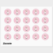 Girl Lamb Stickers (Blatt)