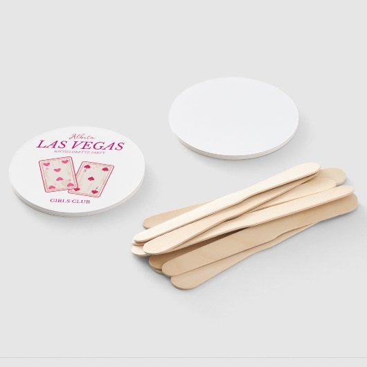 Girl-las-vegas-Junggeselinnen-Abschied Fächer (Non-assembled)