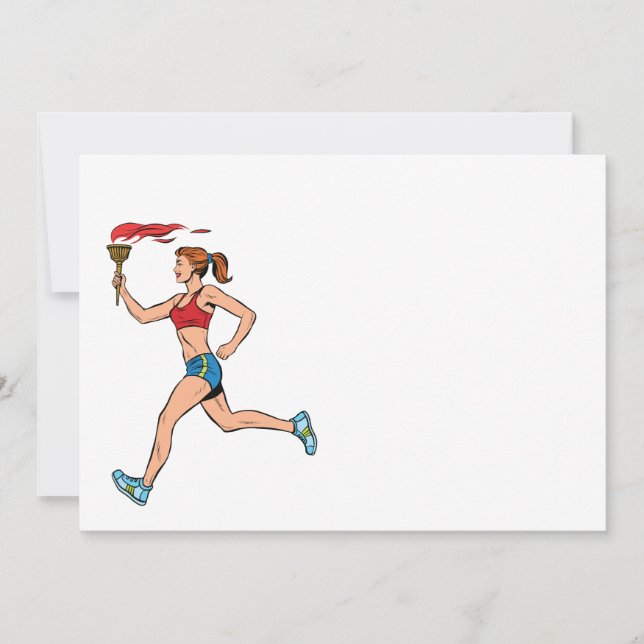 Girl Läufer (Vorderseite)