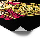 Girl Leonidas Sparta Warrior Gladia Poster (Ecke)