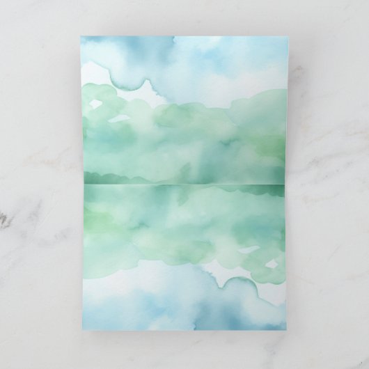 Girl Lesend a Book under a Tree with a Sleepy Cat Karte (Innenseite)