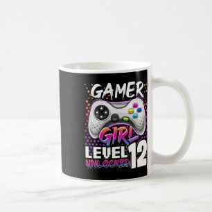 Girl Level 12 Unlock Video Game 12. Geburtstag Gi Kaffeetasse