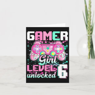 Girl Level 6 unverschlossenes Videospiel 6. Geburt Karte