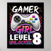 Girl Level 8 unverschlossenes Videospiel 8. Geburt Poster (Vorne)