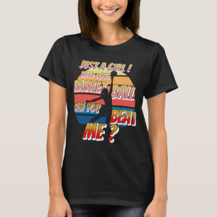 Girl Liebe Basketball Soul, lustiger Spaß-Athlet T-Shirt