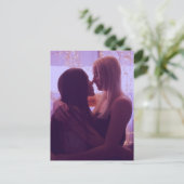 Girl-Liebe Postkarte (Stehend Vorderseite)