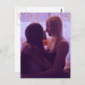 Girl-Liebe Postkarte (Vorne/Hinten)