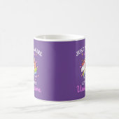 Girl Liebe Unicorn Kaffeetasse (Mittel)