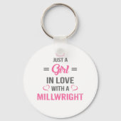 Girl Lieben Screen Millwright Schlüsselanhänger (Vorderseite)