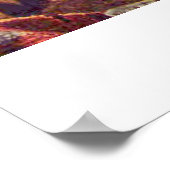 Girl liest einen Brief von Johannes Vermeer Poster (Ecke)