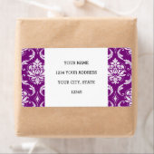 Girl Lila Damask Muster (Insitu)