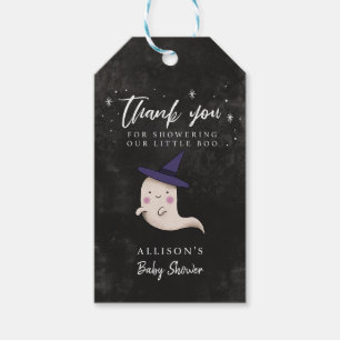 Girl Little Boo Theme Babydusche Danke Geschenkanhänger