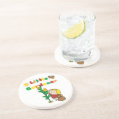 Girl Little Gardener Getränkeuntersetzer (Seite)