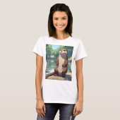 Girl-lustiges Tshert T-Shirt (Vorne ganz)