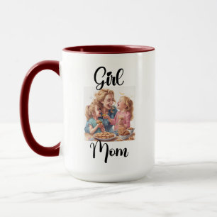 Girl Mama 15oz Tasse/Muttertagsstunden Tasse