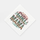 Girl Mama Serviette (Ecke)