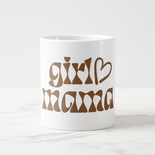 Girl Mama Tasse (Vorderseite)