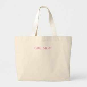 "Girl Mama" Tote Bag - Chic & Dable Carryall Jumbo Stoffbeutel