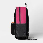 Girl Math Fun Personalisiert Bedruckter Rucksack (Rechts)