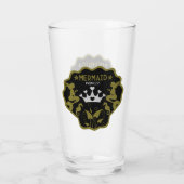 Girl Mermaid Princess Glas (Rückseite)