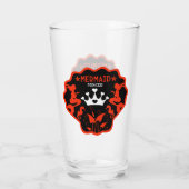 Girl Mermaid Princess Glas (Rückseite)