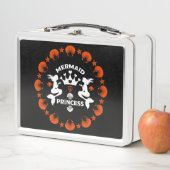 Girl Mermaid Princess Metall Brotdose (Beispiel)